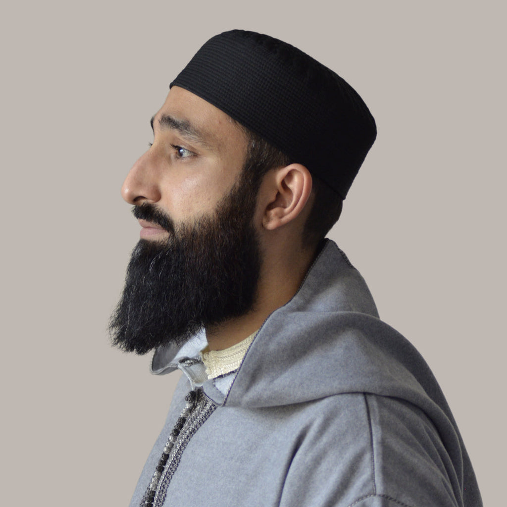 Black Turban Kufi