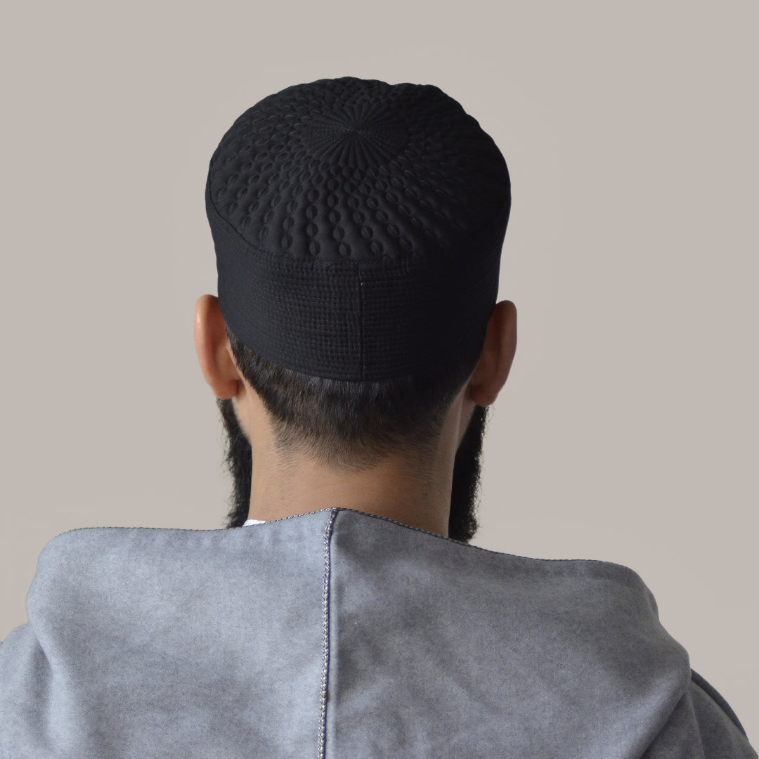 Black Turban Kufi