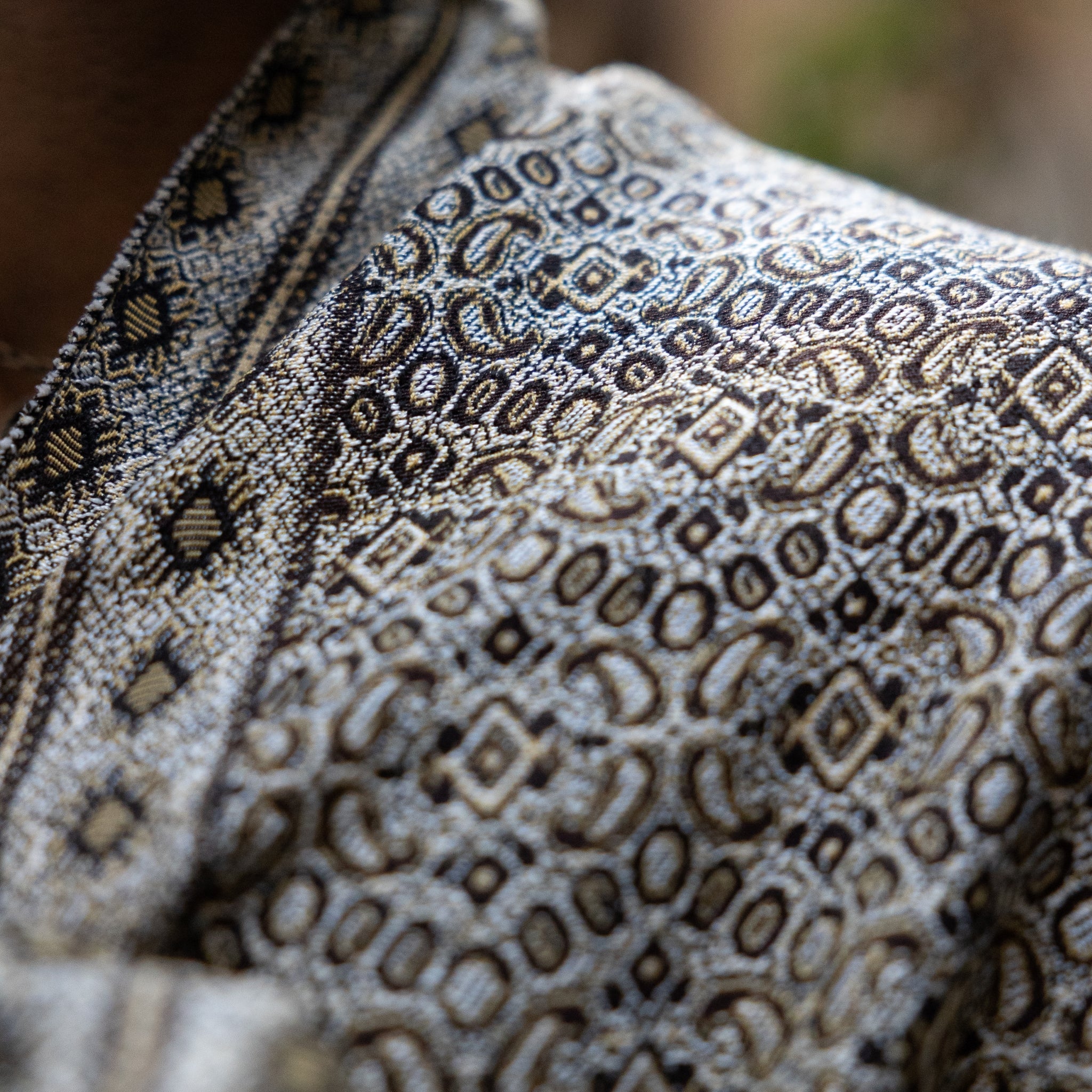 Luxe Brown Egyptian Shawl