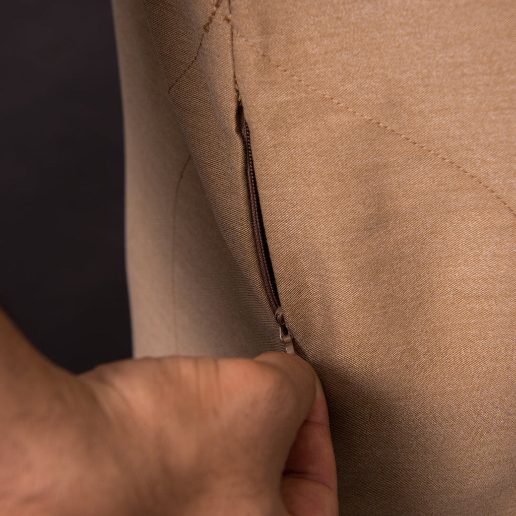 Brown Short Sleeve Moroccan Thobe