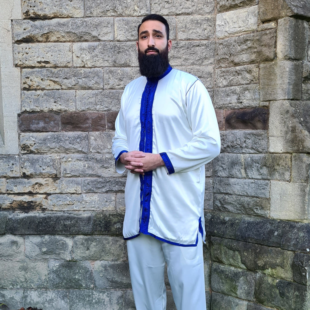 Royal Blue Jabador Set