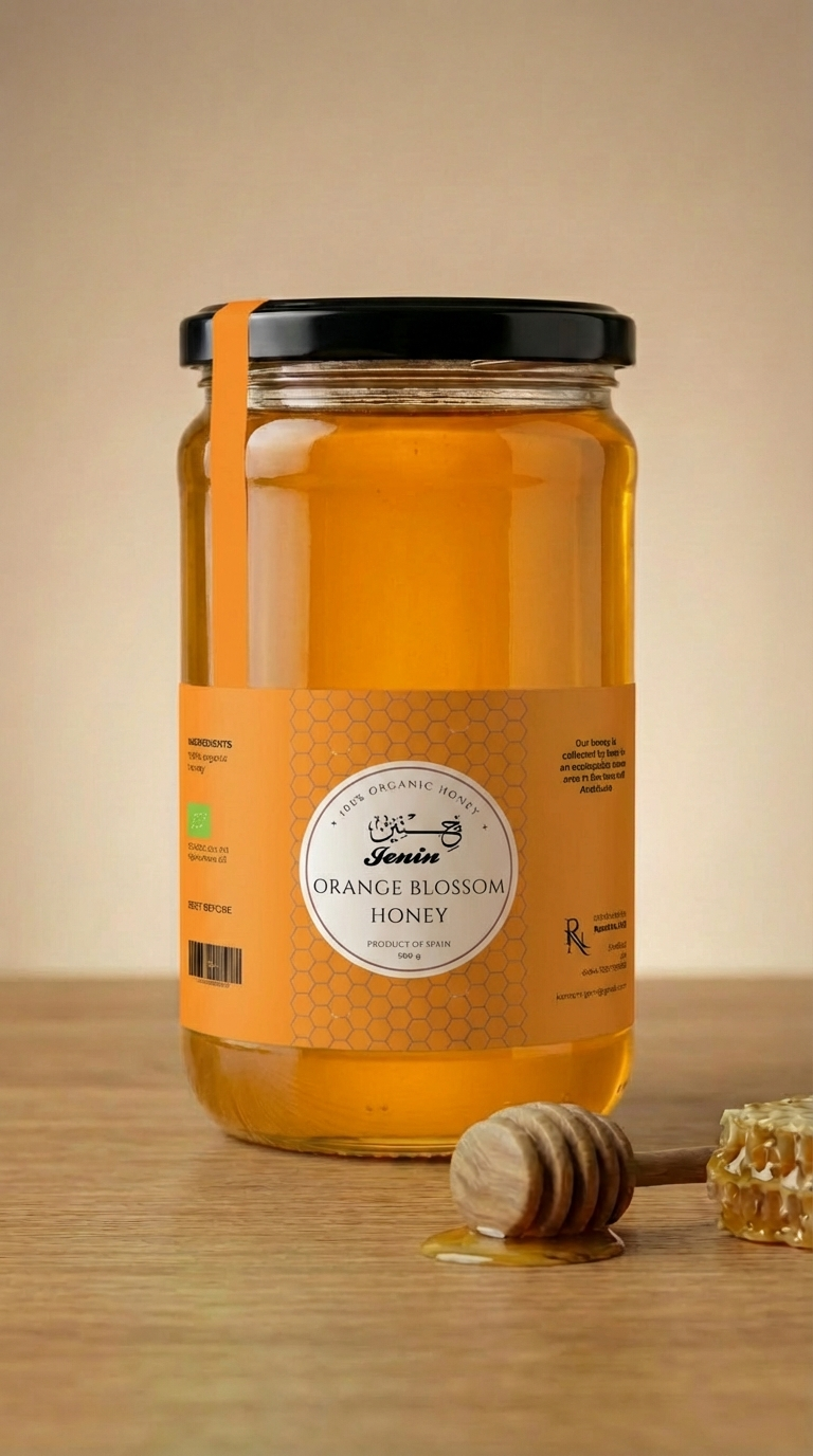 Organic Orange Blossom Honey