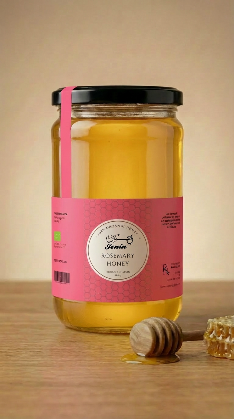 Organic Rosemary Honey